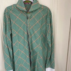 NEW WhyNot by Larritus Colourful Men's Shirt, Sz M